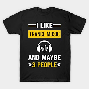 3 People Trance music T-Shirt